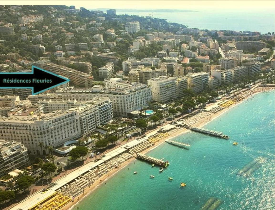 Residences Fleuries - Behind Cannes Croisette Bvd Zewnętrze zdjęcie